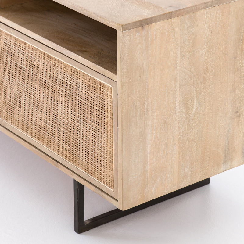 Carmel Media Console - Natural Mango | ready to ship!