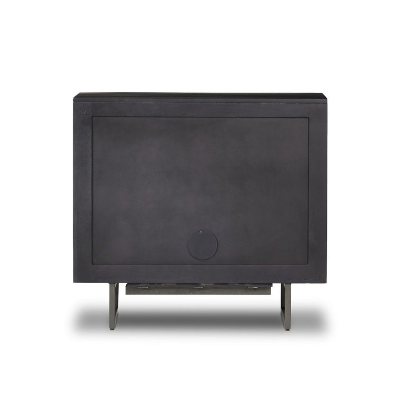 Carmel Black Wash Small Cabinet | ready to ship!