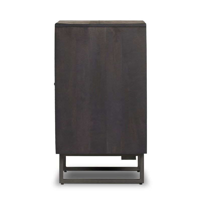 Carmel Black Wash Small Cabinet | ready to ship!