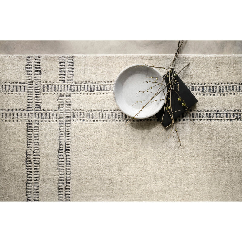 Carrier & Company x Loloi Milton Ivory / Ink Rug