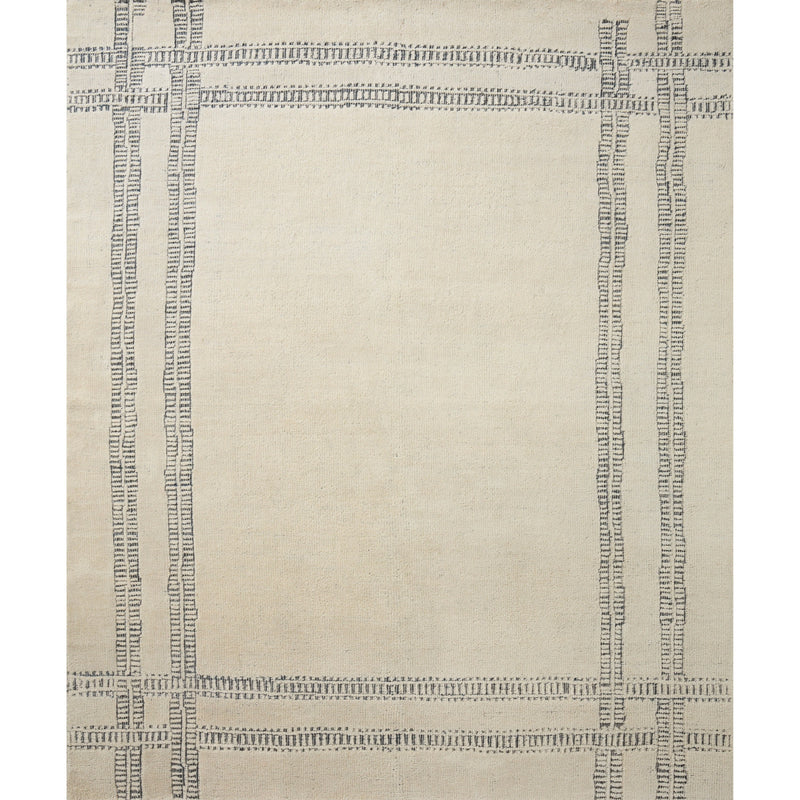 Carrier & Company x Loloi Milton Ivory / Ink Rug