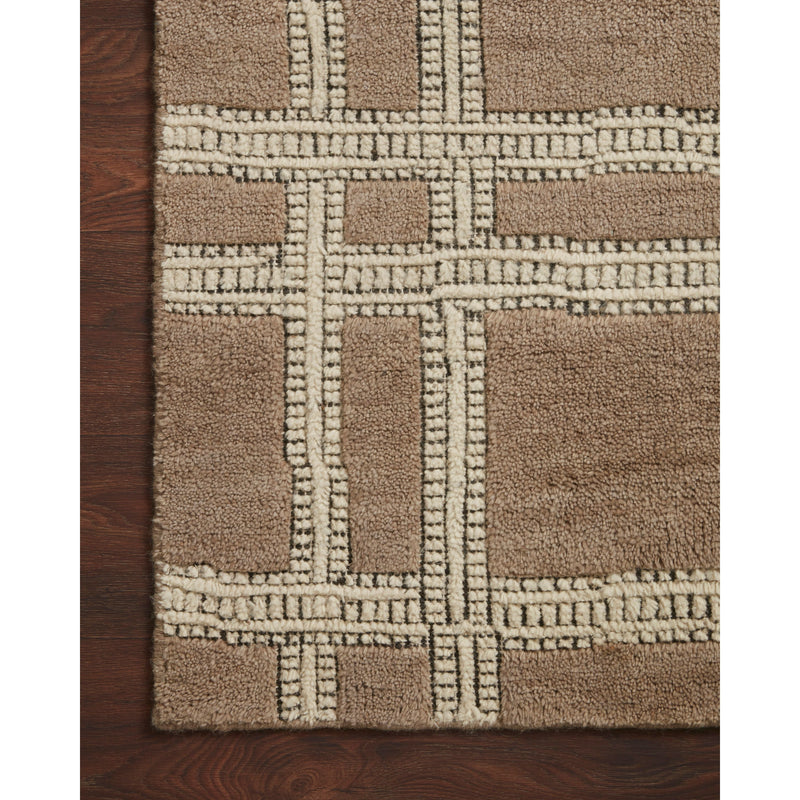 Carrier & Company x Loloi Milton Taupe / Ivory Rug