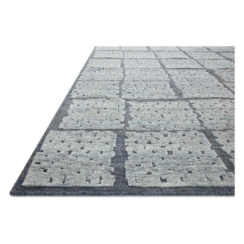 Carrier & Company x Loloi Moore Denim / Sky Hand-Knotted Rug