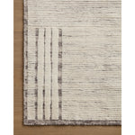 Carrier & Company x Loloi Moore Dove / Ivory Hand-Knotted Rug