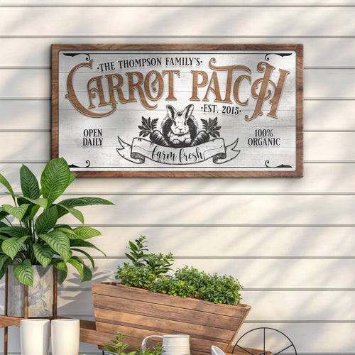 Carrot Patch Easter Sign II