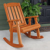 Amish Casual Heavy Duty 600 Lb Mission Treated Rocking Chair