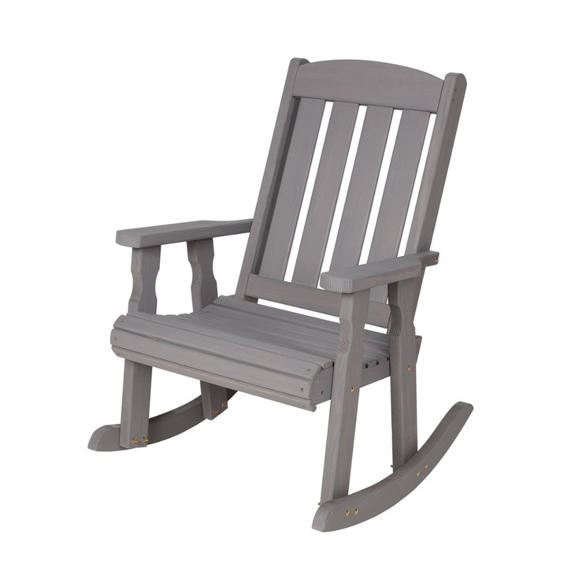 Amish Casual Heavy Duty 600 Lb Mission Treated Rocking Chair