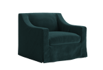 The Evergreen Chair in Recycled Velvet