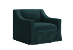 The Evergreen Chair in Recycled Velvet