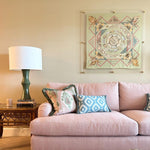 36x36" Floating Clear Acrylic Scarf Frame (Frame Size 40x40")