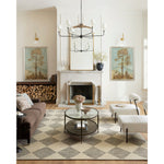 Chris Loves Julia x Loloi Francis Beige / Charcoal Rug
