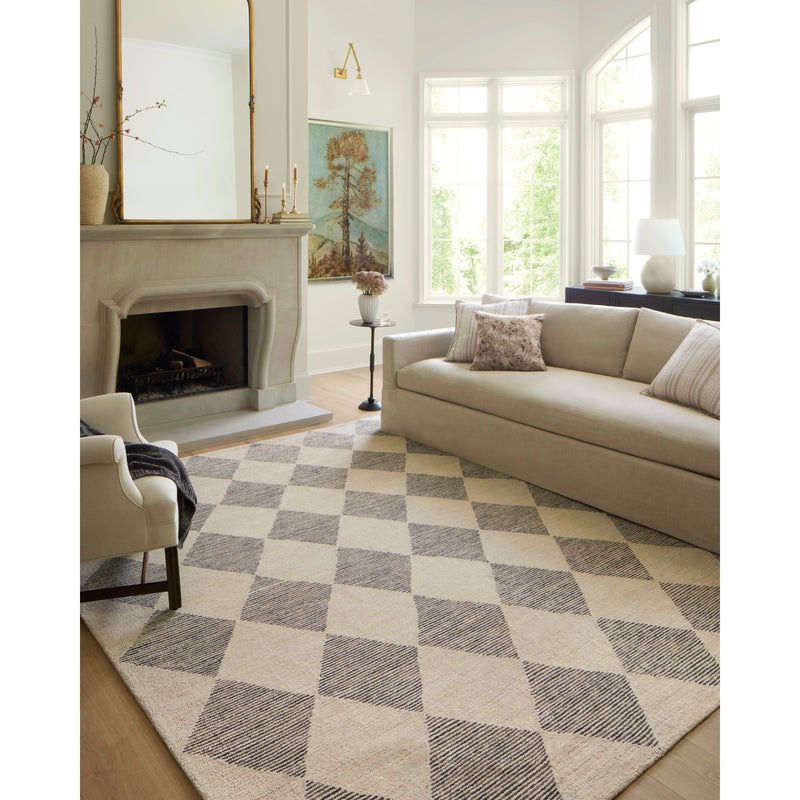 Chris Loves Julia x Loloi Francis Beige / Charcoal Rug