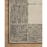 Chris Loves Julia x Loloi Francis Cream / Black Rug