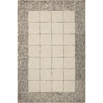 Chris Loves Julia x Loloi Francis Cream / Black Rug