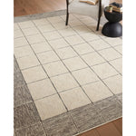 Chris Loves Julia x Loloi Francis Cream / Black Rug
