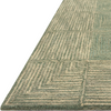 Chris Loves Julia x Loloi Francis Green / Natural Rug