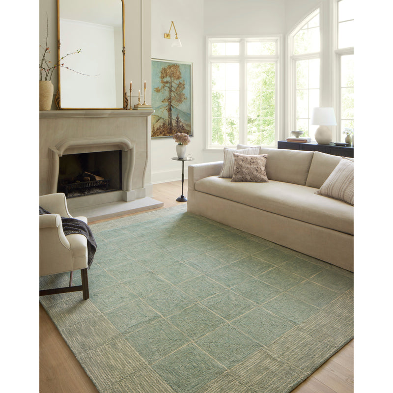 Chris Loves Julia x Loloi Francis Green / Natural Rug
