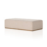 Clive Gibson Taupe Ottoman | ready to ship!