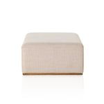 Clive Gibson Taupe Ottoman | ready to ship!