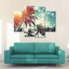 Vintage Style Palm Trees Wall Art