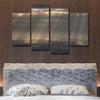 Sunrays And Cloudy Sky Wall Art