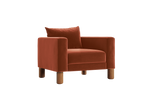 The Essential Club Chair in Recycled Velvet