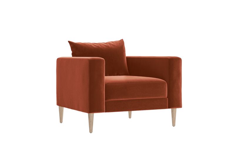 The Essential Club Chair in Recycled Velvet