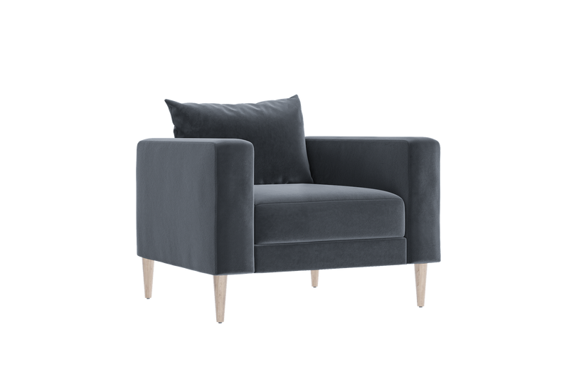 The Essential Club Chair in Recycled Velvet