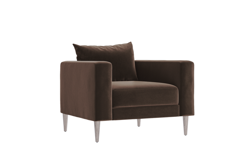 The Essential Club Chair in Recycled Velvet