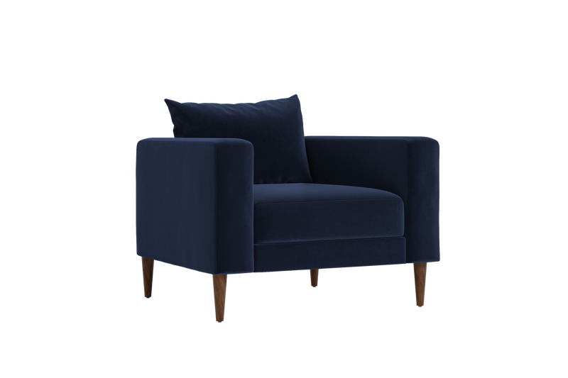 The Essential Club Chair in Recycled Velvet