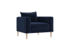 The Essential Club Chair in Recycled Velvet