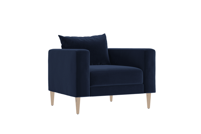 The Essential Club Chair in Recycled Velvet