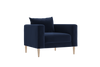 The Essential Club Chair in Recycled Velvet