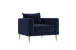 The Essential Club Chair in Recycled Velvet