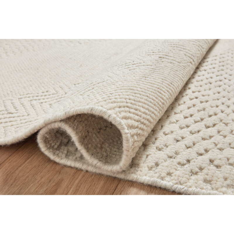Collins Amber Lewis x Loloi Ivory Hand-Knotted Rug