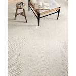 Collins Amber Lewis x Loloi Ivory Hand-Knotted Rug