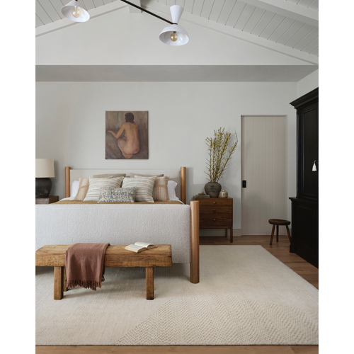 Collins Amber Lewis x Loloi Ivory Hand-Knotted Rug
