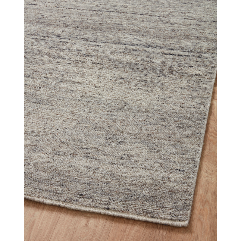 Collins Amber Lewis x Loloi Pebble / Silver Hand-Knotted Rug