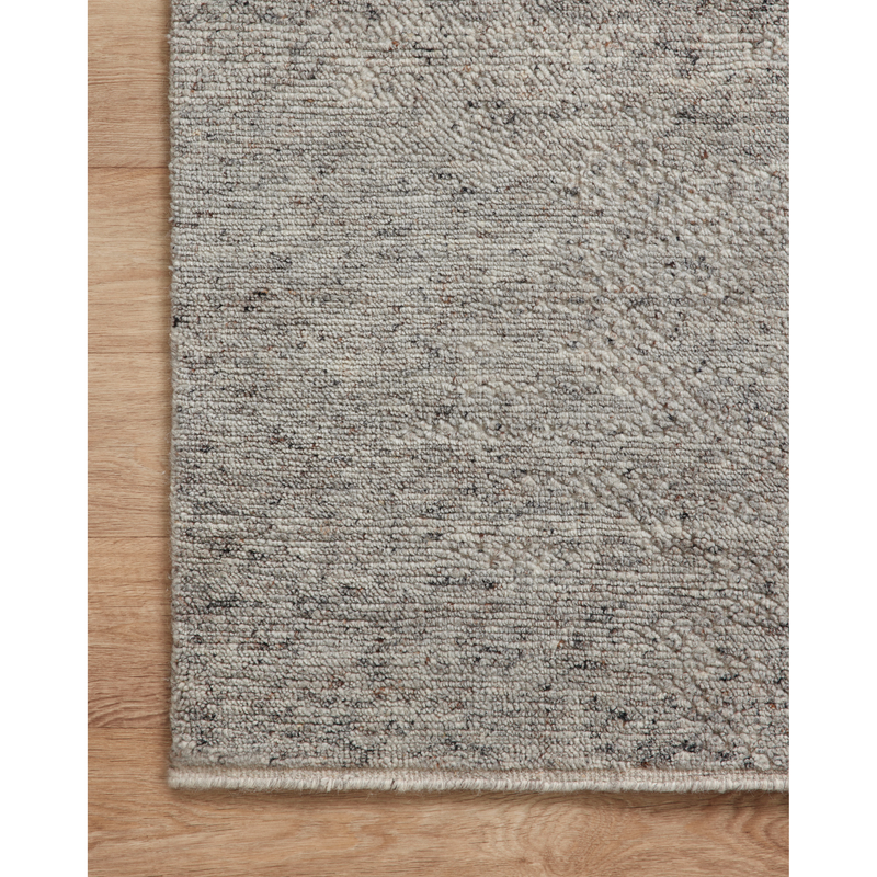 Collins Amber Lewis x Loloi Pebble / Silver Hand-Knotted Rug