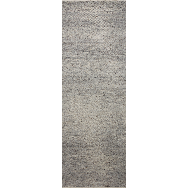 Collins Amber Lewis x Loloi Pebble / Silver Hand-Knotted Rug