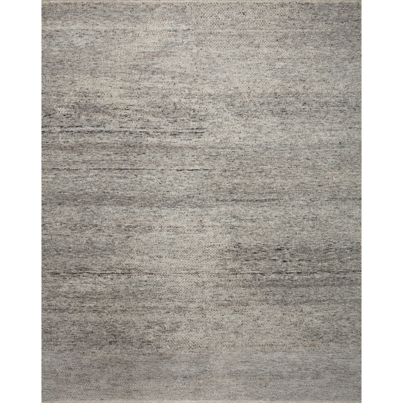 Collins Amber Lewis x Loloi Pebble / Silver Hand-Knotted Rug