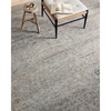 Collins Amber Lewis x Loloi Pebble / Silver Hand-Knotted Rug