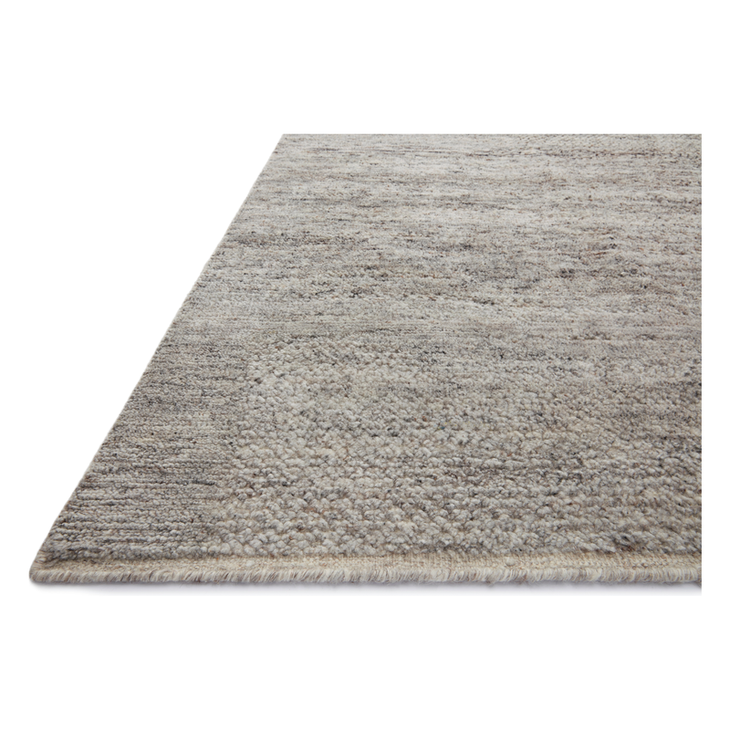 Collins Amber Lewis x Loloi Pebble / Silver Hand-Knotted Rug