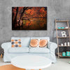 Orange Autumn Lake Wall Art