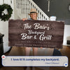Backyard Bar & Grill Sign XV
