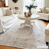 Cream Holi-2301 Washable Area Rug