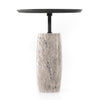 Mateo Aged Grey End Table | shipping 7/14/2025
