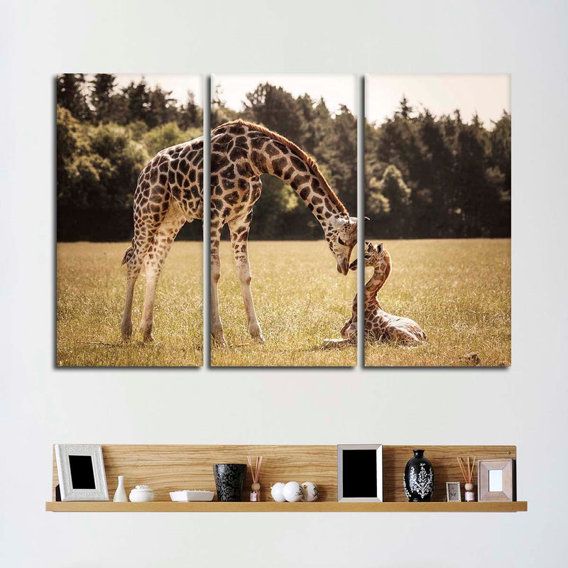 Loving Giraffes Wall Art