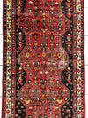 Vintage Persian Hosseinabad Runner Rug - 4’2” x 10’5” - Handwoven Wool, Circa 1950s