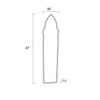 Pollham Traditional Gray Wall Mirror